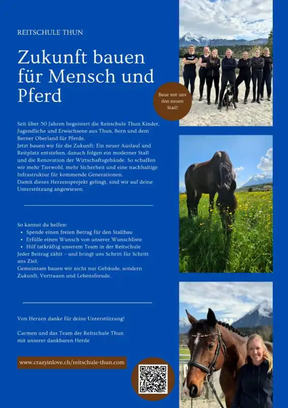 Nun wollen wir auch den neuen Stall schaffen