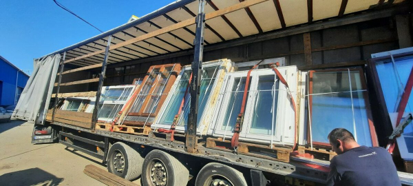 184 windows have arrived in Ukraine!