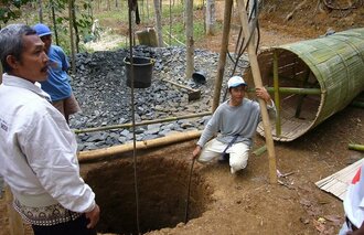Brunnenbau Indonesien