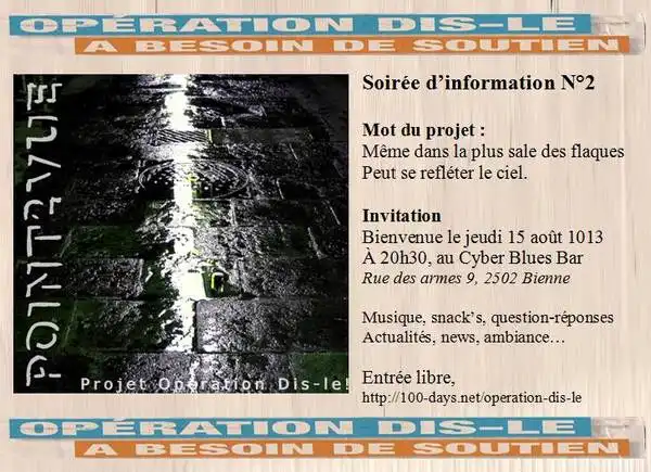 SOIREE "INFO EVENT 2"