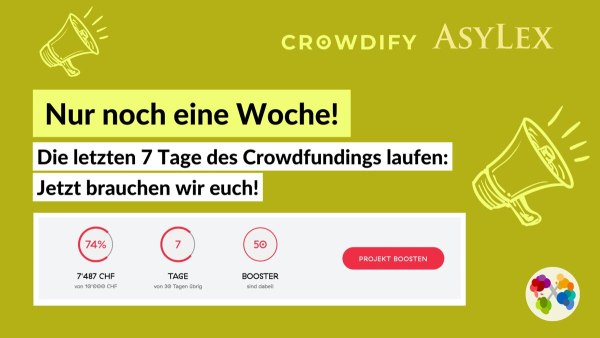 Nur noch 7 Tage Crowdfunding!