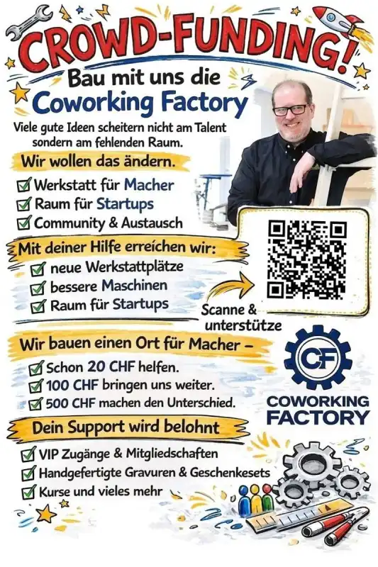 Vielen Dank für Deine Unterstützung unseres Crowdfundings!