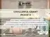 Challenge Grant Phase II Challenge Grant Phase II