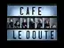 "Café le Doute"