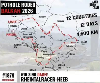 Charity Rallye Balkan