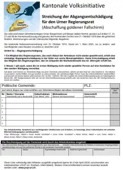 Kein goldener Fallschirm