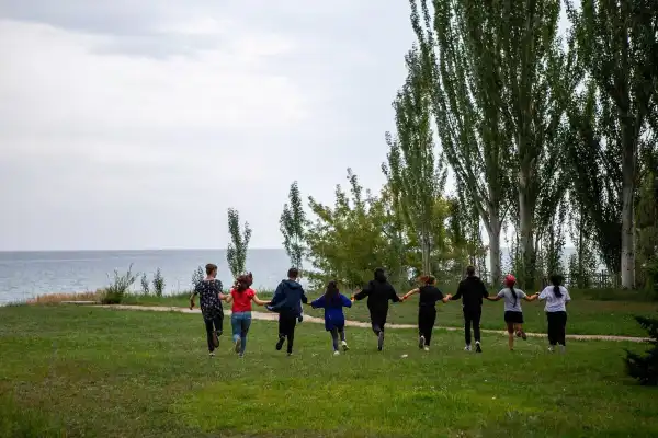 Jugendcamp in Kirgistan