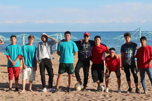 Jugendcamp in Kirgistan