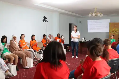 Jugendcamp in Kirgistan