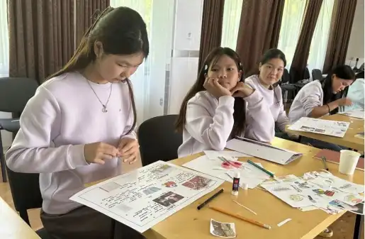 Jugendcamp in Kirgistan