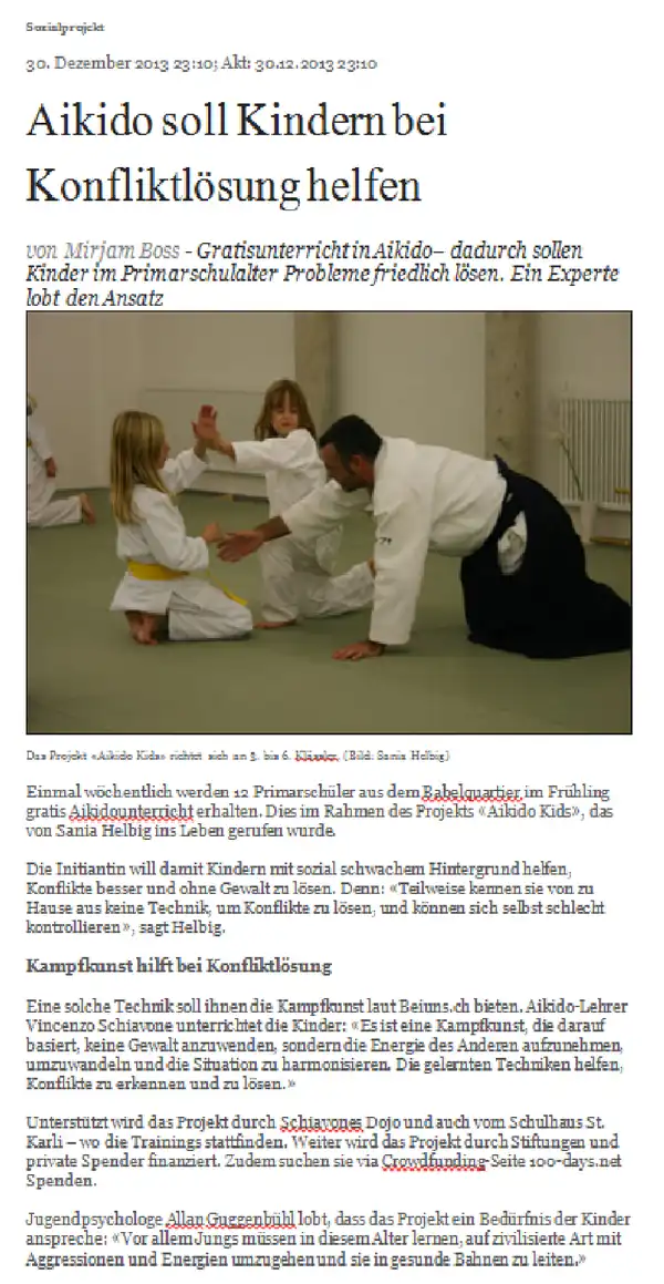 "20 Minuten" wrote an article!