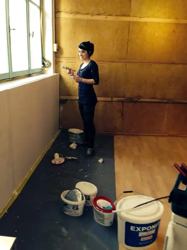 Ein Tanzstudio entsteht