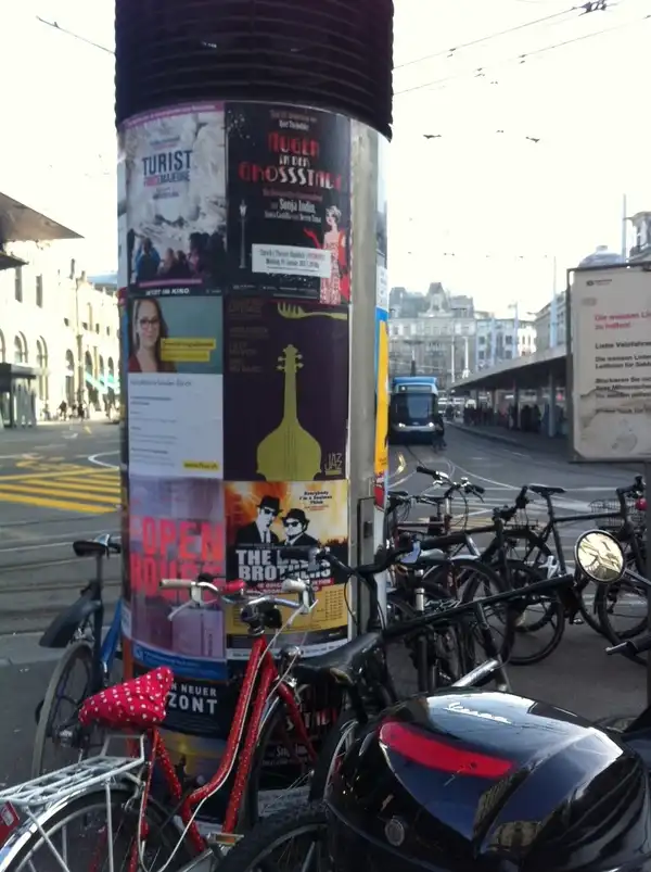Neues Video in HD und Plakate in Zürich