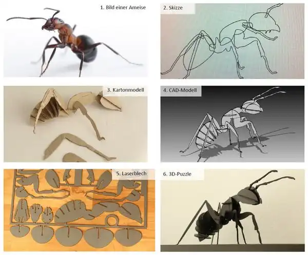 LIBELLE | Ein 3-D Puzzle