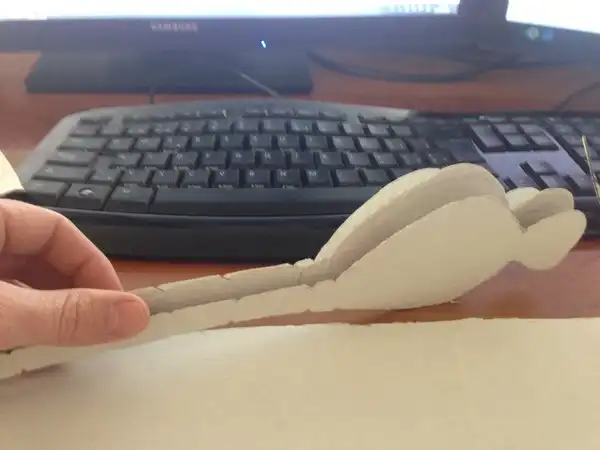 Der Karton ist angeschnitten