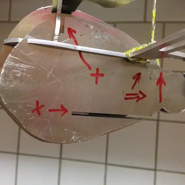 Änderungen rot eingezeichnet