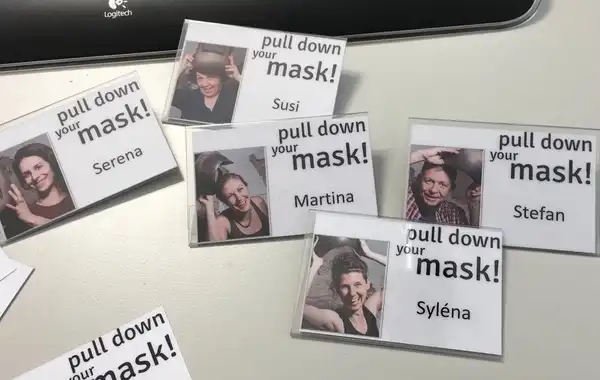 Just a few days later: looking into the future!