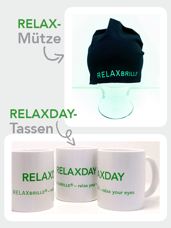 New Goodies! RELAX-Mütze und RELAXDAY-Tasse