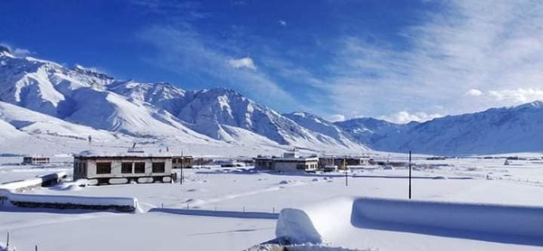 Heavy Snow fall in Zanskar