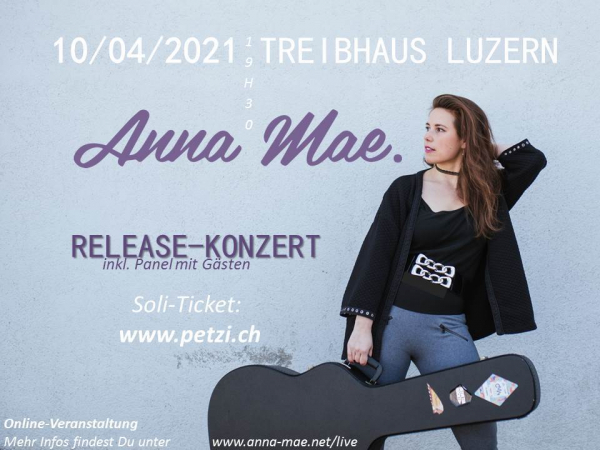 Release-Konzert am 10. April 2021 !