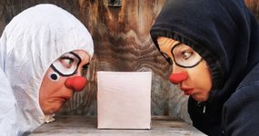 Premiere unseres Duo-Clown-Stückes „ausgeglitzert?!“