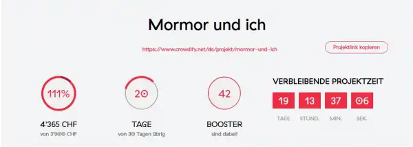 "Mormor und ich" ist nach nur 9 Tagen bereits finanziert! 