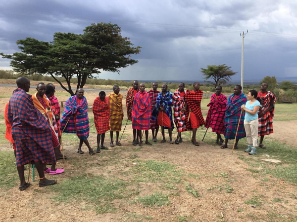 Besuch bei den Maasai