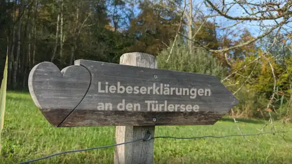 Die "Liebeserklärungen an den Türlersee" sind umgezogen...