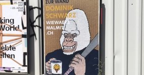 Die Plakate hängen in Basel (bis 22. Juli 2021)