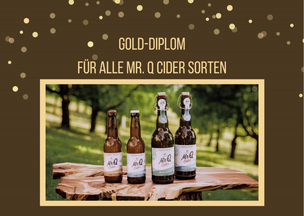 3 Mal Gold für unseren Mr. Q Cider 🥇 & Pflanzung neuer Apfelbäume 🍎
