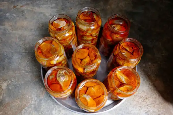 Die "Makdous" sind fertig!!