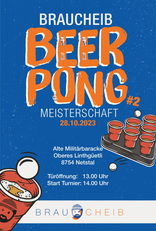 2. Braucheib Beer Pong Meisterschaft