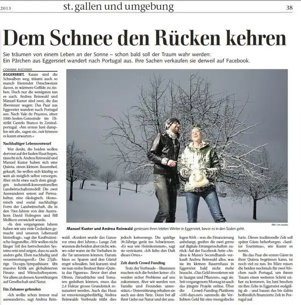 Wir sind in der Zeitung!