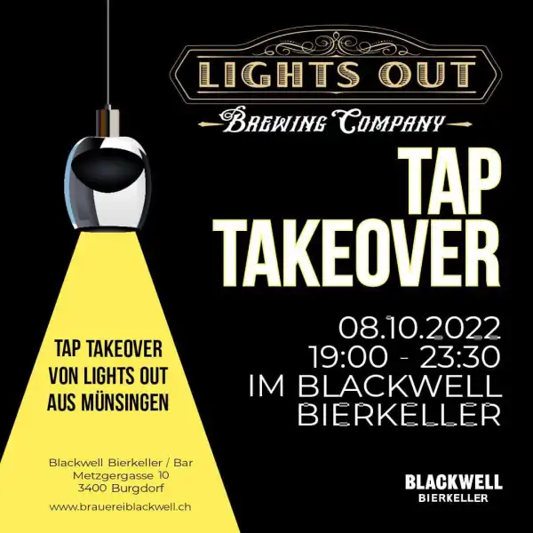 Blackwell Bierterrasse bewilligt und ab morgen offen :)