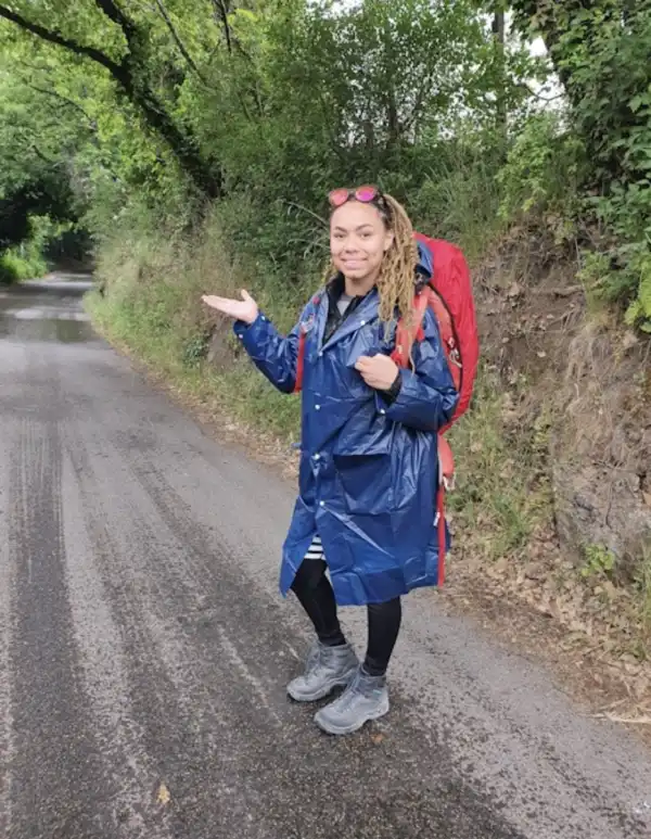 Trotz Regen laufen wir weiter!