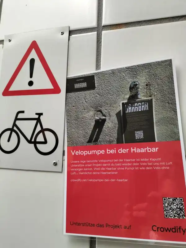 Halbzeit für unser Projekt "Velopumi bei der Haarbar"